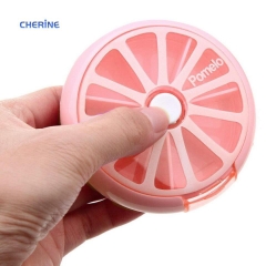 Hộp Chia Thuốc Thiết Kế Xoay Hình Trái Cây Xinh Xắn
