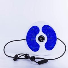 Đĩa Xoay Eo Hỗ Trợ Tập Thể Dục Kèm Dây Treo Có Tay Cầm 360 Độ