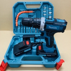 Bộ Máy Khoan Pin Bắt Vít Makita 36V 3 Chức Năng Kèm 2 Pin, Đầy Đủ 24 Phụ Kiện Đồ Nghề