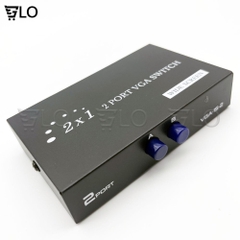 Bộ Hub Chia VGA 2 CPU Hoặc 4 CPU Ra 1 Màn Hình VGA-15-2C VGA-15-4 (2/4 Port VGA Video Switch)