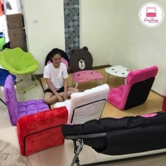 Ghế Lười Tami Bệt Tựa Lưng Kiểu Nhật, Sofa Nâng Hạ Đa Năng Tùy Chỉnh 5 Cấp Độ