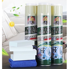 Chai Xịt Bọt Vệ Sinh Ghế Da, Ghế Sofa, Ghế Ô Tô 650ML