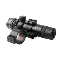 Đèn Laser Scope Gắn Ống Nhắm Chỉnh Tia Màu Đỏ Và Xanh Chiếu Xa 1km