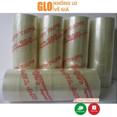 Combo 6 Cuộn Băng Keo 100 Yards(Trong, Đục)