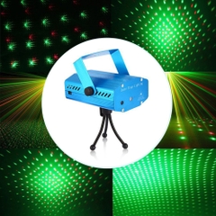 Đèn Laser Mini Sân Khấu, Vũ Trường, Trang Trí Phòng Karaoke Cảm Biến Theo Nhạc