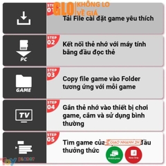Máy Chơi Game Stick 4K 4 Nút HDMI Không Dây Hơn 3500-10000 Trò Chơi Cổ Điển PS1/ATARI/MAME/SFC/FC/GBA/GB/GBC/MD
