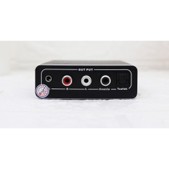 Bộ Chuyển Quang Optical Sang Audio(Digital Sang Analog) Vinagear Xl6 Pro Chính Hãng Cao Cấp, Có Nút Điều Chỉnh Âm Lượng
