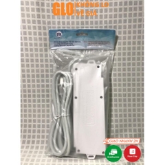 Ổ Cắm Điện CYX 218 Dân Dụng Có 4 Cổng Usb Tích Hợp Sạc Đa Năng, 3 Ổ Cắm 3 Chấu,3 Ổ Cắm 2 Chấu Dây Dài 3M Công Suất 2500W