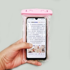 Bao Túi Chống Thấm Nước Điện Thoại Di Động Trong Suốt, Có Dây Đeo Cổ Và Khóa, Cảm Ứng, Chụp Hình Khi Đi Biển, Bơi Lội