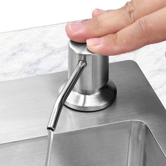 Bộ Đầu Vòi Bơm Hút Dầu Rửa Bát Xà Bông Nước Rửa Chén Tiện Lợi Có Vòi Dẫn Ống Silicon Dài 1.2m