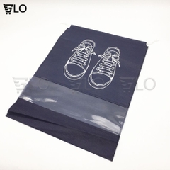 Túi Vải Đựng Giày Dép Dây Rút Chống Bụi Bẩn Du Lịch Tiện Lợi Size Lớn Với Họa Tiết Thiết Kế Đẹp Mắt