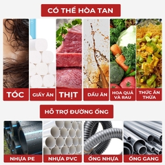 Gel Thông Tắc Sinh Học AIKOMI Vệ Sinh Cống, Làm Sạch Đường Ống, Chậu Rửa Bát, Nhà Vệ Sinh