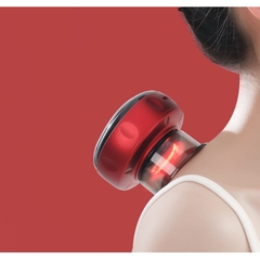 Máy Cạo Gió Giác Hơi Massage NG-122 Dùng Pin Sạc, Màn Hình Led 6 Cấp Độ, Hút Chân Không Hồng Ngoại Cầm Tay