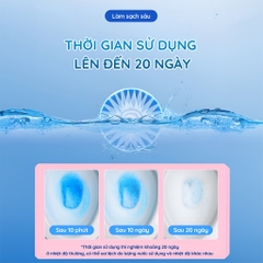 Viên Thả Bồn Cầu CleanZ Sạch Khuẩn Thơm Mát Tẩy Sạch Mảng Bám Khử Mùi Diệt Vi Khuẩn Toilet Thế Hệ Mới Hương Đào 50g/Gói