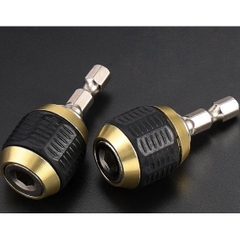 Đầu Chuyển Đổi, Tháo Lắp Nhanh Mũi Khoan Lục Giác 1/4inch 60mm, Đầu Nối Nhanh Mũi Máy Khoan Chất Liệu Thép Không Gỉ