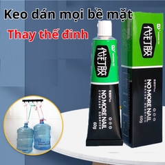 Keo Dán Siêu Dính No More Nail Tuýp 20g/60g, Keo Siêu Dán Mọi Bề Mặt Công Nghệ Nhật Bản Đa Năng Chống Thâm Nước