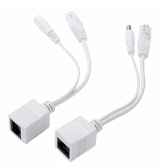 Tách Jack POE Splitter 48v ra 12v Cho Camera IP Cổng DC, Micro USB, Type C, Cặp Chuyển Nguồn POE Cho Camera IP
