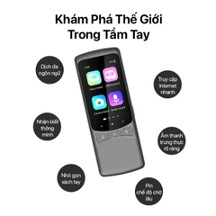 Máy Phiên Dịch Thông Minh Z3 4G Wifi, Dịch Trực Tuyến 137 Ngôn Ngữ, Dịch Giọng Nói, Dịch Ảnh, Ngoại Tuyến, Đàm Thoại AI