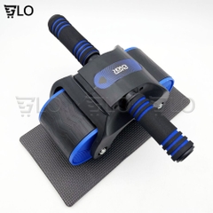Con Lăn Tập Cơ Bụng Sử Dụng Công Nghệ Mới Có Phanh Lò Xo Trợ Lực Kèm Thảm Lót Gối