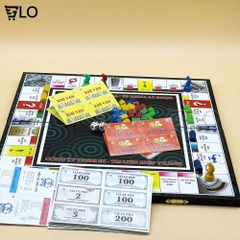 Cờ Tỷ Phú Bàn Nhựa Liên Hiệp Thành (Loại Lớn) - Bộ Cờ Tỉ Phú Monopoly Cao Cấp, Boardgame, Đồ Chơi Thông Minh Cho Bé