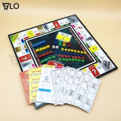 Cờ Tỷ Phú Bàn Nhựa Liên Hiệp Thành (Loại Lớn) - Bộ Cờ Tỉ Phú Monopoly Cao Cấp, Boardgame, Đồ Chơi Thông Minh Cho Bé