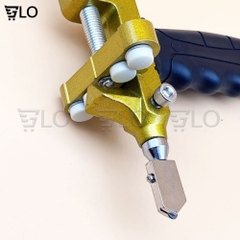 Bộ Dụng Cụ Dao Cắt Kính, Gạch 2 in 1 Cầm Tay Dạng Mở Nhanh Đa Năng Gồm 1 Máy Và 3 Lưỡi
