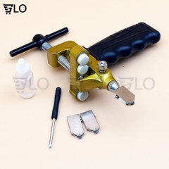 Bộ Dụng Cụ Dao Cắt Kính, Gạch 2 in 1 Cầm Tay Dạng Mở Nhanh Đa Năng Gồm 1 Máy Và 3 Lưỡi