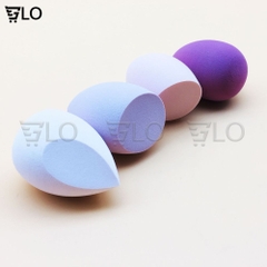 Mút Trang Điểm Hình Giọt Nước Không Thấm Nước Hộp 4 Miếng, Mút Tán Kem Nền Dành Cho Mọi Loại Da