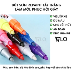 Bút Sơn Repaint Tẩy Trắng, Làm Mới, Phục Hồi Giày, Vẽ Lốp Xe, Che Vết Nứt Đồ Nhựa, Gốm Sứ Siêu Tốc MAKER PAINT TOYO