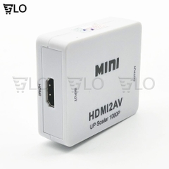 Box Chuyển HDMI Ra AV Mini HDMI2AV, Bộ Adapter Chuyển Đổi AV Sang HDMI
