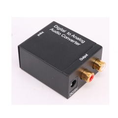 Bộ Chuyển Đổi Âm Thanh Tín Hiệu Digital To Analog, Analog To Digital, Optical Sang AV, Bộ AV Ra Quang, Kèm Dây Quang