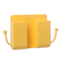 Kệ Dán Tường Để Remote, Đồ Dùng, Giá Đỡ Sạc Điện Thoại Dán Tường Không Cần Khoan Tiện Lợi