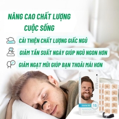 Kẹp Mũi Nam Châm OxyBreathing, Miếng Dán Nở Mũi, Mở Rộng Đường Thở Chất Lượng Cao Giúp Thông Mũi Giảm Ngáy, Ngủ Ngon