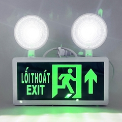 Đèn Sự Cố Khẩn Cấp Chiếu Sáng Kết Hợp Biển Chỉ Dẫn Thoát Hiểm, Thoát Nạn Exit, Thiết Bị Phòng Cháy Chữa Cháy