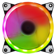 QUẠT TẢN NHIỆT XIGMATEK GALAXY ELITE - EN40230 - (CY120) - RGB: 2 SIDE RING (PACK X1, WHITE BOX).