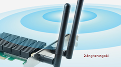 Card mạng không dây TPLink T6E PCI Express Wi-Fi AC1300