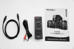 Loa SOUNDMAX A2128 / 2.1 (Hỗ trợ USB/SD Card 128GB, Bluetooth 4.2, Optical)