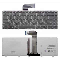 Keyboard DELL N4110 N4050 N5040 (Có đèn)