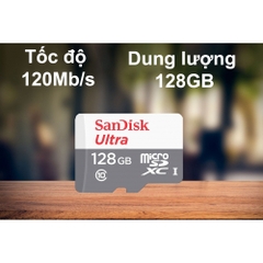 Thẻ nhớ Micro Sandisk Ultra 128GB SDSQUNR-128G-GN6MN