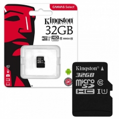 Thẻ Nhớ Micro SD Kingston 32GB SDHC Class 10 Không Adapter