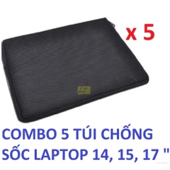 Túi chống sốc laptop LOẠI DÀY từ 12 inch -> 15.6 inch