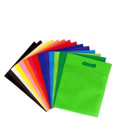 8"x10" - Non-woven heat seal D-cut bag