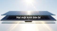 Tấm pin LONGi Hi MO X10 Scientist Hai Mặt Kính