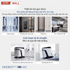 Ecovacs DEEBOT PRO K1 VAC - Robot hút bụi lau sàn công nghiệp 2026 tại Citimall 09