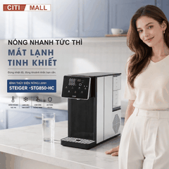 Bình Thủy Điện Steiger STG-850HC làm nóng/ lạnh nước có lõi lọc than hoạt tính - Bảo hành chính hãng 12 tháng