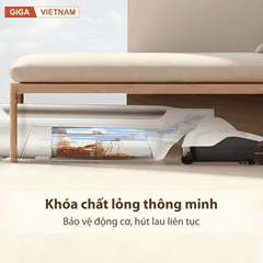 Mova M10 - Máy Hút Bụi Lau Sàn Cầm Tay 2026 tại Giga Việt Nam x Vua Nhà Bếp Đức 11