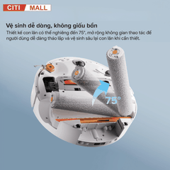 Robot hút bụi lau nhà Roborock Qrevo Edge 2 Flow tại Citimall 20