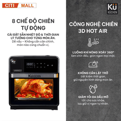 Kuchen PCL 2228 - Nồi Chiên Không Dầu Kết Hợp Hấp 2026 tại Citimall 06