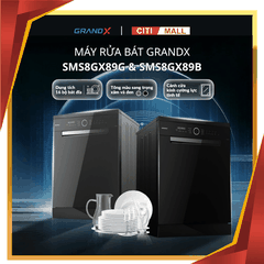 Máy rửa bát GrandX SMS8GX89B 2026