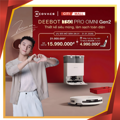 Ecovacs Deebot T50 Pro Omni Gen 2 - Robot hút bụi lau nhà 2026 tại Vua Nhà Bếp Đức 01